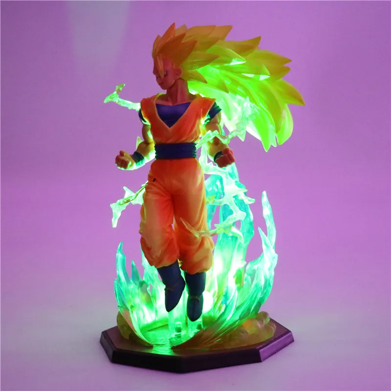 

Dragon Ball Z Super Saiyan Son Gohan Anime LED Night Light Action Figures Figurine Collectible Model for Children Kids Baby Toys