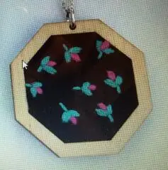 News Natural Wooden Mini Embroidery Hoop For Necklaces Or Pendants Jewelry Tiny Hoops Frame Set Diy Cross Stitch Craft Tools | Дом и сад