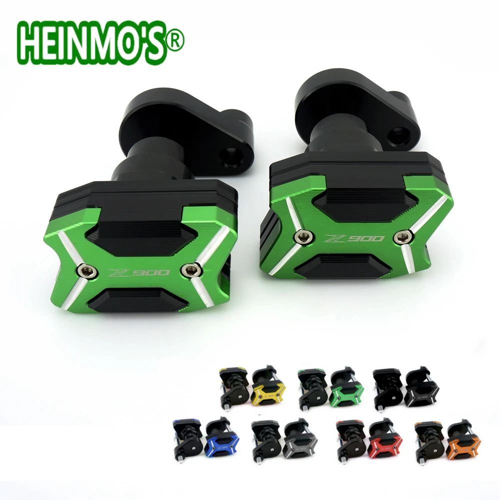 

CNC Aluminum Falling Protection For Kawasaki Z900 2017 Left and Right Motorcycle Frame Slider Anti Crash Pads Protector