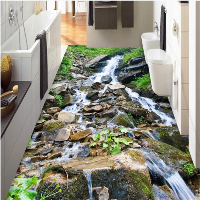 Online kopen wholesale pebble tegel badkamer uit china pebble ...