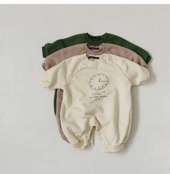 MILANCEL/Коллекция года; весенняя одежда для малышей; комбинезон в Корейском стиле для маленьких мальчиков; милая одежда для малышей; комбинезон с длинными рукавами для девочек