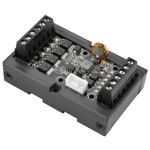 Image 2 - Программируемый логический контроллер PLC, Стандартная плата промышленного управления, модуль задержки реле постоянного тока 24 В с корпусом