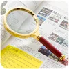 Nouveau 10x pliable poche Loupe Mini poche Microscope lecture Loupe lentille bijoux Loupe ► Photo 2/6