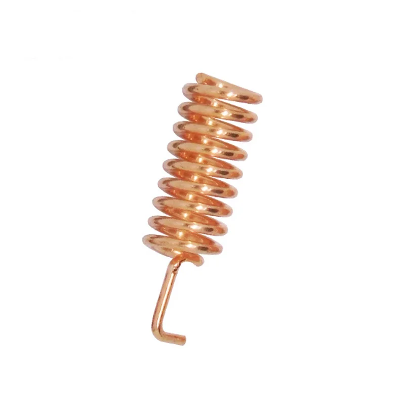 600pcs/lot SW868 TH13 868MHz Copper helical Antenna 2.15 dBi spring