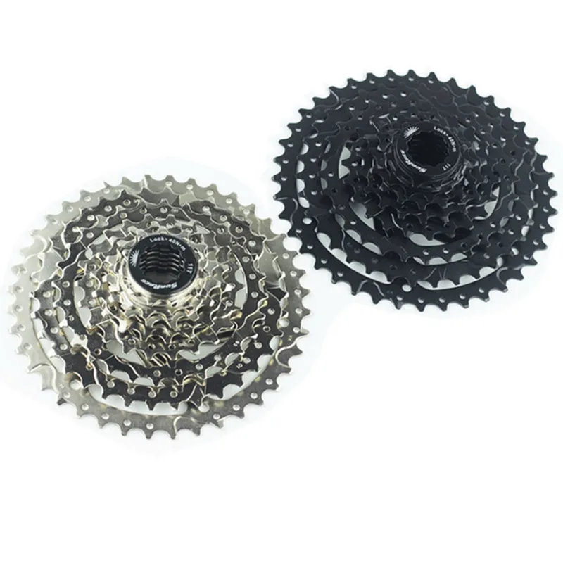 Велосипедная кассета Sunrace CSM680 8 скоростей 11 40T черная/серебристая для Shimano SRAM