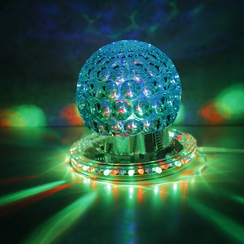 ZjRight New Crystal magic ball LED Christmas lights auto Rotating RGB projector dj bar disco Halloween decor holiday party light ZjRight New Crystal magic ball LED Christmas lights auto Rotating RGB projector dj bar disco Halloween decor holiday party light