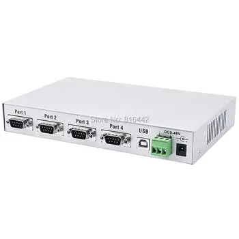 

Free shipping USB to 4 ports RS232 serial converter com port adapter UT-860