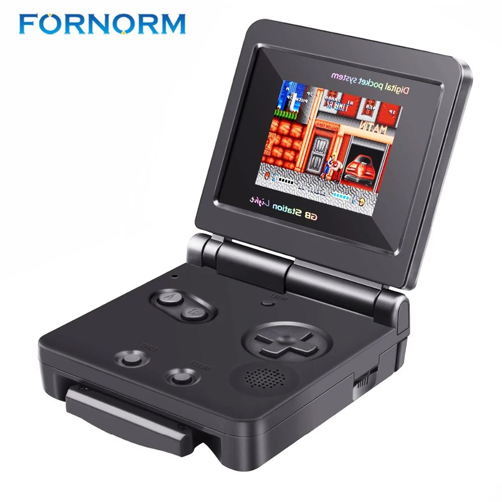 FORNORM 8 Bit GB Station SP PVP Kid Handheld Video Game Console With 50