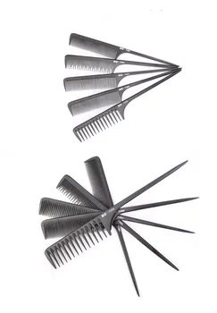 

1PC Thickening Anti Static Handle Tail comb professional Hairdressing Styling Comb Wig Comb Hair cut tail comb