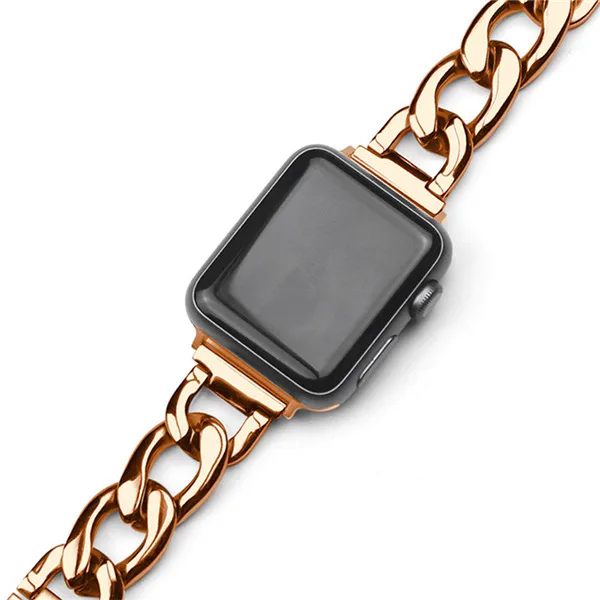 Ремешок для наручных часов металлический браслет Нержавеющая сталь соединяющий ремешок браслета для наручных часов Apple Watch, ремешок 42 мм, 38 мм, версия для наручных часов iWatch серии 4/3/2/1 ремешок - Цвет: Многоцветный