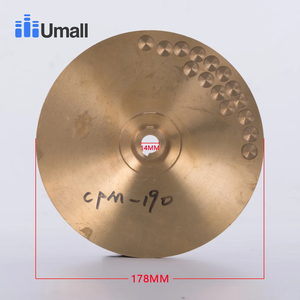 

CPM190 Brass Cooper Bronze Water Impeller 2HP Self Priming Electric Jet Centrifugal Boosting Clean Engine Pump Replacement Parts