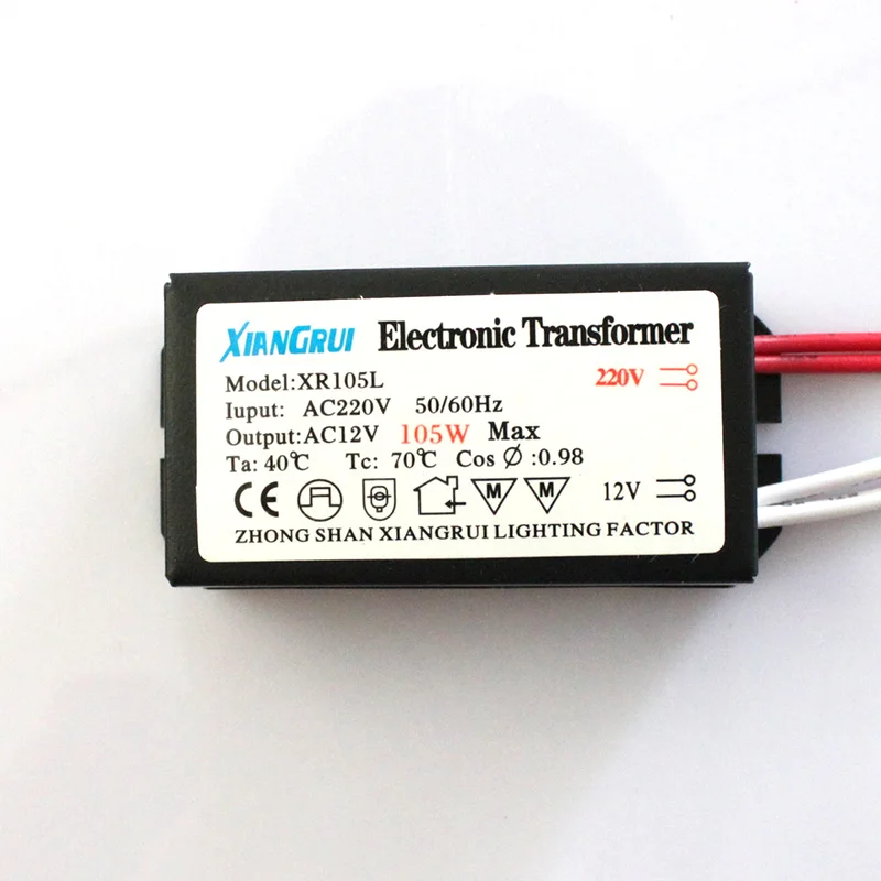 105w 12v Halogen Light Led Electronic Transformer Supply 105w 12v Halogen Light Led Electronic Transformer Supply Driver Lighting Transformers In From Lights On