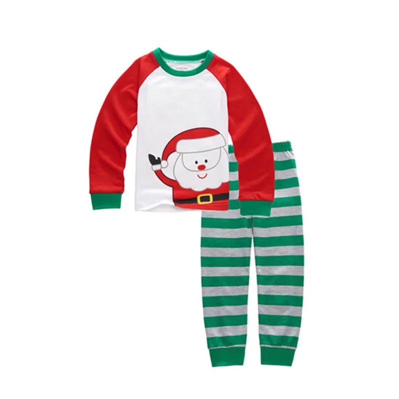 Christmas Pajamas 2018 Autumn Winter Girls Pijamas Kids clothing set ...
