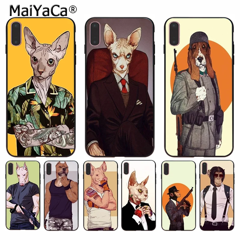 MaiYaCa Cool Half orc Kobold High-end Phone Accessories Case for Apple iPhone 8 7 6 6S Plus X XS MAX 5 5S SE XR Cellphones