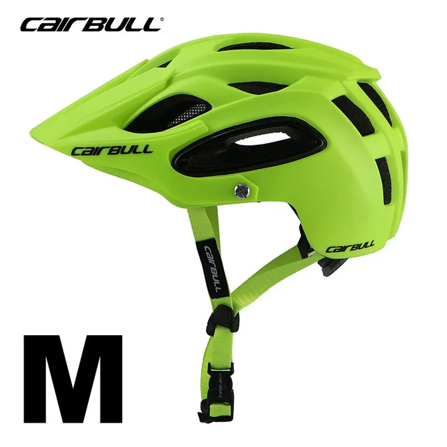 Велосипедный шлем AM/XC/Велосипедный Спортивный MTB велосипедный шлем бездорожье BMX alltarck all terrai горный велосипедный шлем безопасности Casco Ciclis - Цвет: GREEN-M