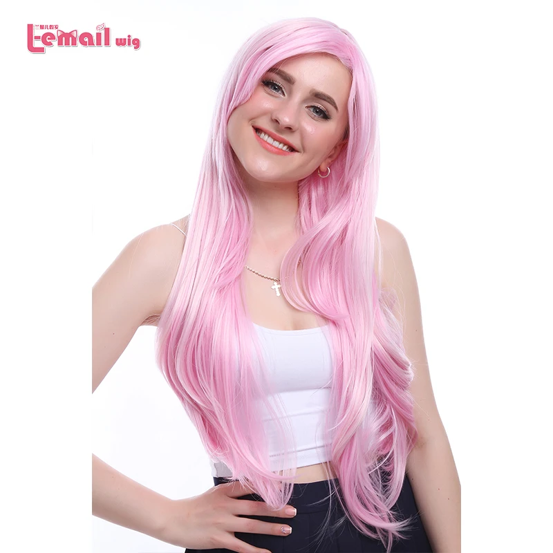 L email wig Game Character SUPERSONICO Cosplay Wigs 80cm/31.49inches