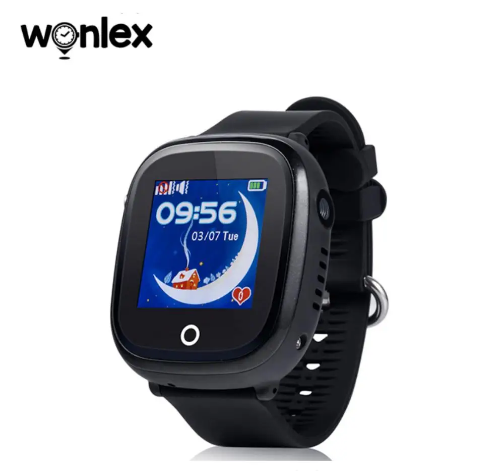 Wonlex GW400X Детские умные часы с двойной камерой водонепроницаемые IP67 GSM GPS анти