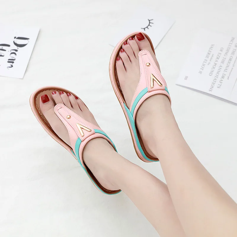 Г., летняя женская обувь роскошные брендовые Вьетнамки, женские пляжные сандалии Модные женские сандалии размера плюс, YX912