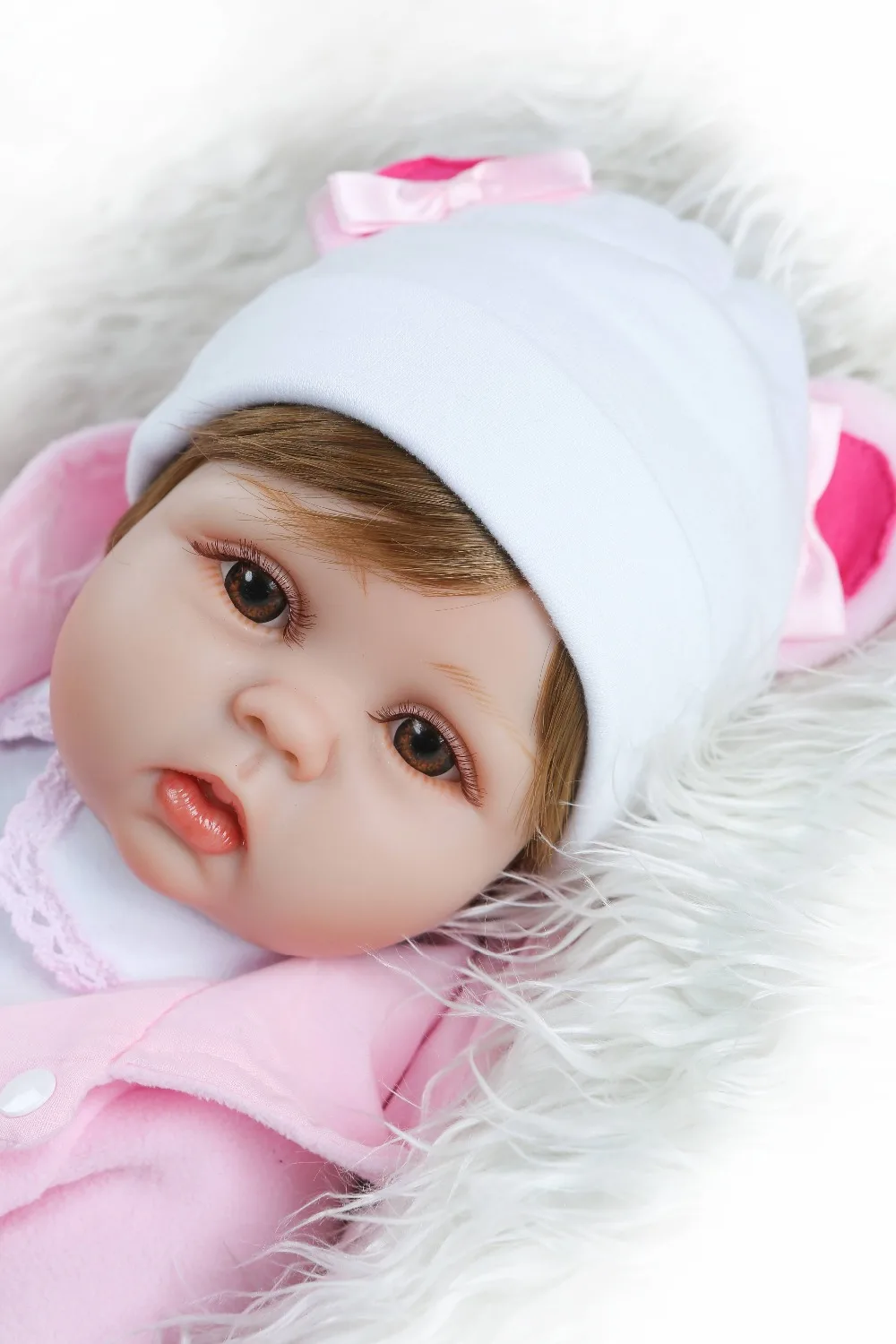 Bebes reborn, силиконовая кукла для новорожденного, мягкая, Реалистичная, Bebe, куклы для девочек, живой, настоящий ребенок, Реалистичный, на день рождения, рождественский подарок, игрушки