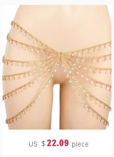 Бикини костюм Мода Кристалл сексуальное ожерелье цепочка для тела Бюстгальтер ожерелье лето богемный роскошный бюстгальтер для женщин