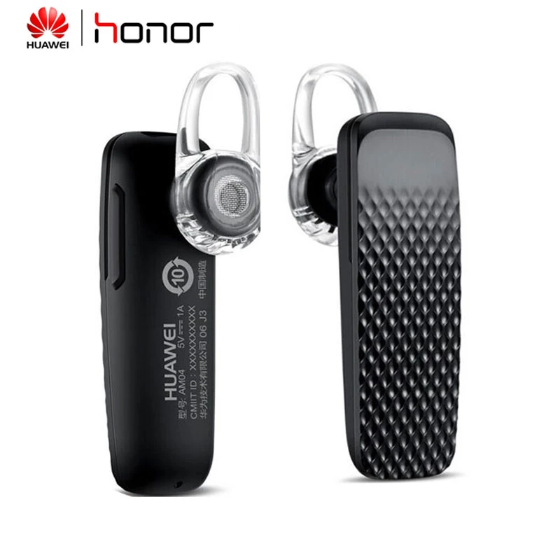 

Huawei Honor Wireless Bluetooth Earphone With Mic Colorful Mini Dual device link Handfree Ear Hook Headphone for Phone AM04S
