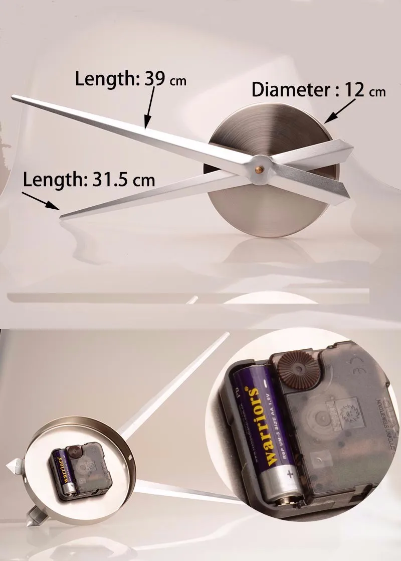 Настенные часы Идеальные DIY современный дизайн большая цифровая наклейка немой акриловый металлический зеркальный часы по размеру стены Изменение размера