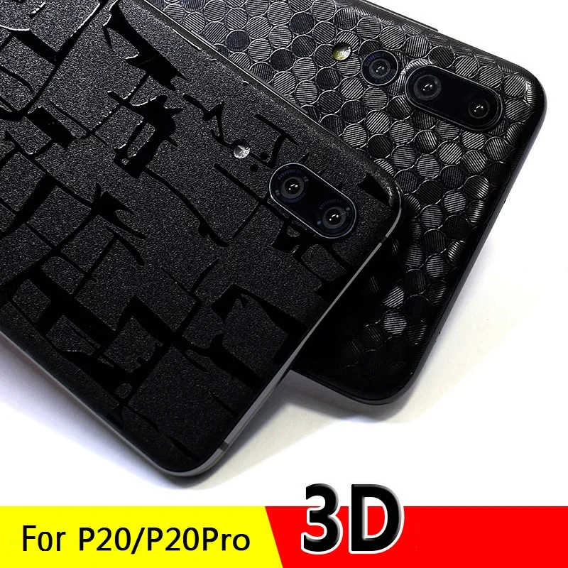 

3D Diamond Pattern Phone Stickers For Huawei P20 Pro P20Plus Protective Film Sticker For Huawei P20 Plus Phone Accessories EEMIA