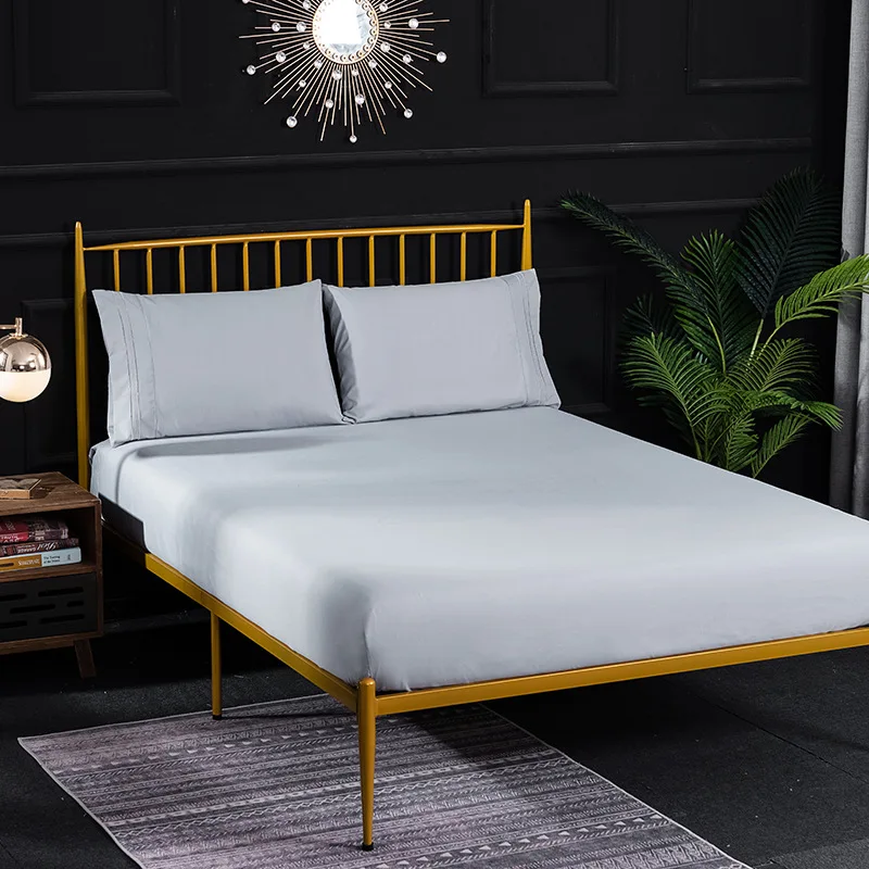 Cilected New Solid Color Sanding Mattress Cover Protective Bed Solid Color Sanding Mattress Cover