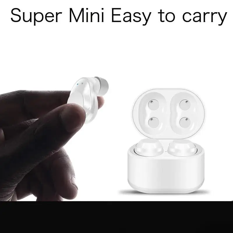 

Acekool Waterproof Wireless Bluetooth TWS Earphones Mini Earbuds Hands-free Earphone with Charging Box for IOS Andriod r25