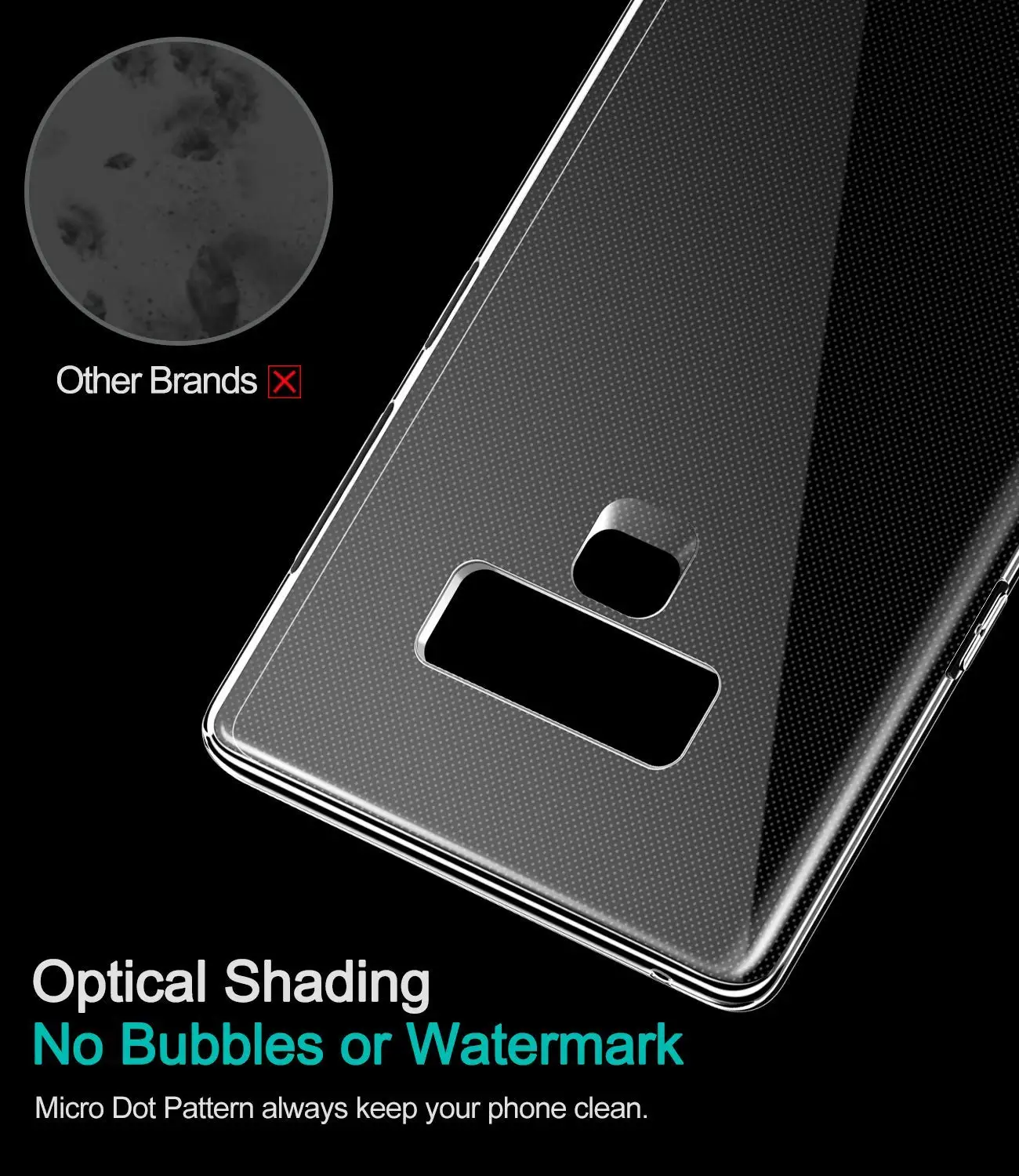 Crystal Clear Ultra Thin Slim Soft TPU Cases Covers for Samsung Galaxy Note9 Note 9 Phone Back Cover Transparent Gel GalaxyNote9 samsung cases cute