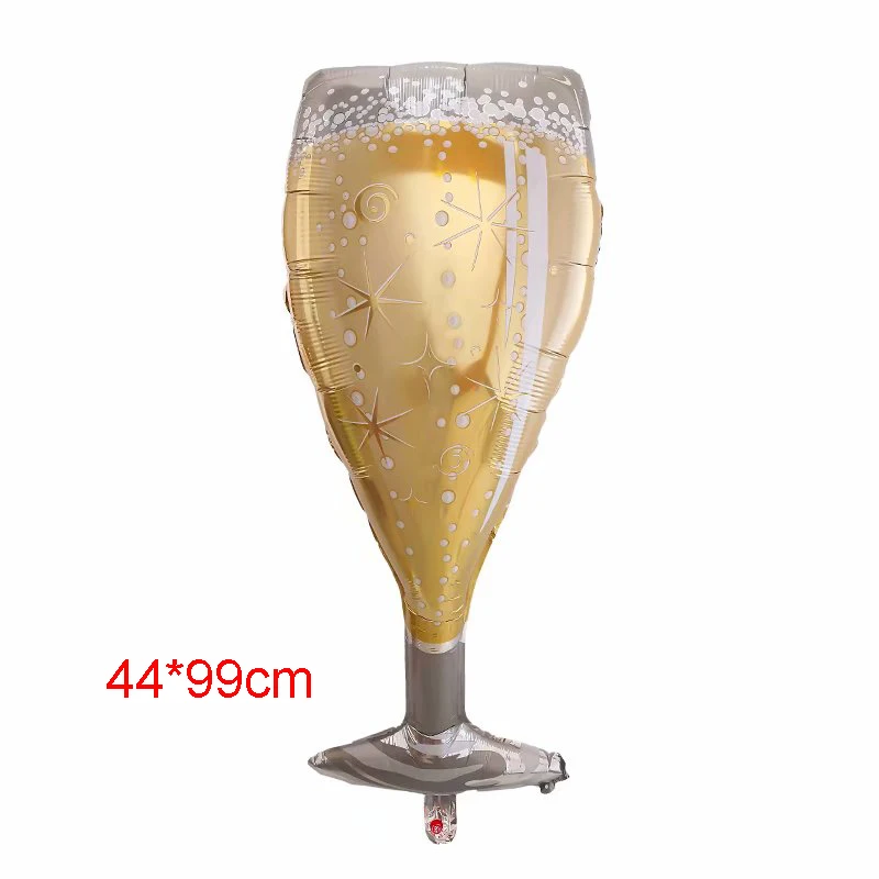 33 типа, 1 шт. воздушный шар, Золотая Корона, бокалы для шампанского, бутылка для виски, Розовый фламинго, вечерние шары, украшение для дня рождения - Цвет: 7