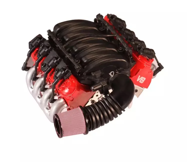 1 комплект LS3 V8 6.2L радиатор двигателя 1/10 Trx4 Jeep Land Rover D90/110/130/двигатели вентилятора