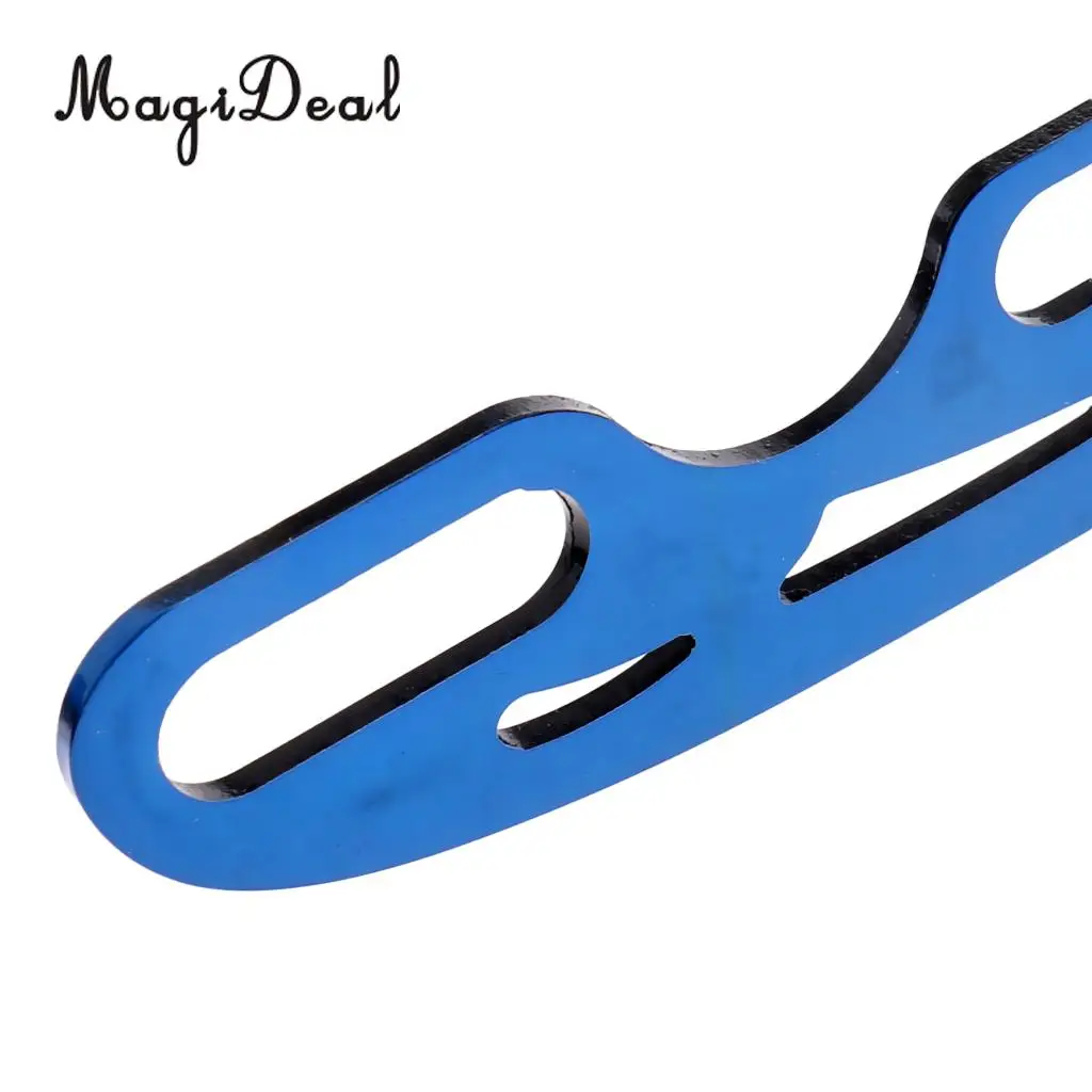 MagiDeal 2 Pieces Stainless Steel Figure Ice Skate Runnes Roller Skating Replacement Replacement Accessories for ice skates 