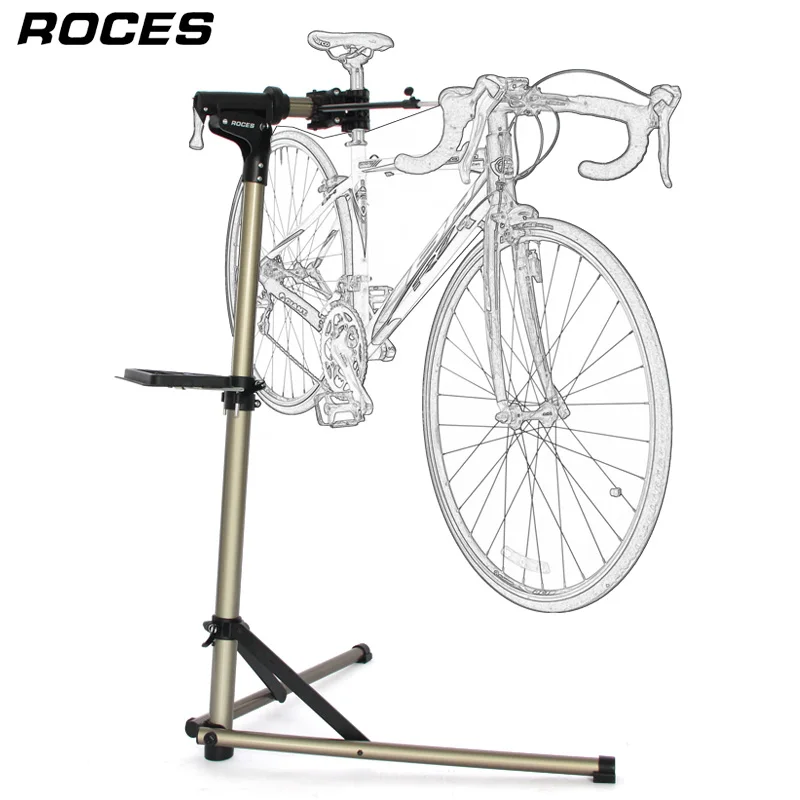 Подставка для ремонта велосипеда из алюминиевого сплава, профессиональные инструменты для ремонта велосипеда, регулируемая складная стойка для велосипеда, держатель для хранения, подставка для ремонта велосипеда