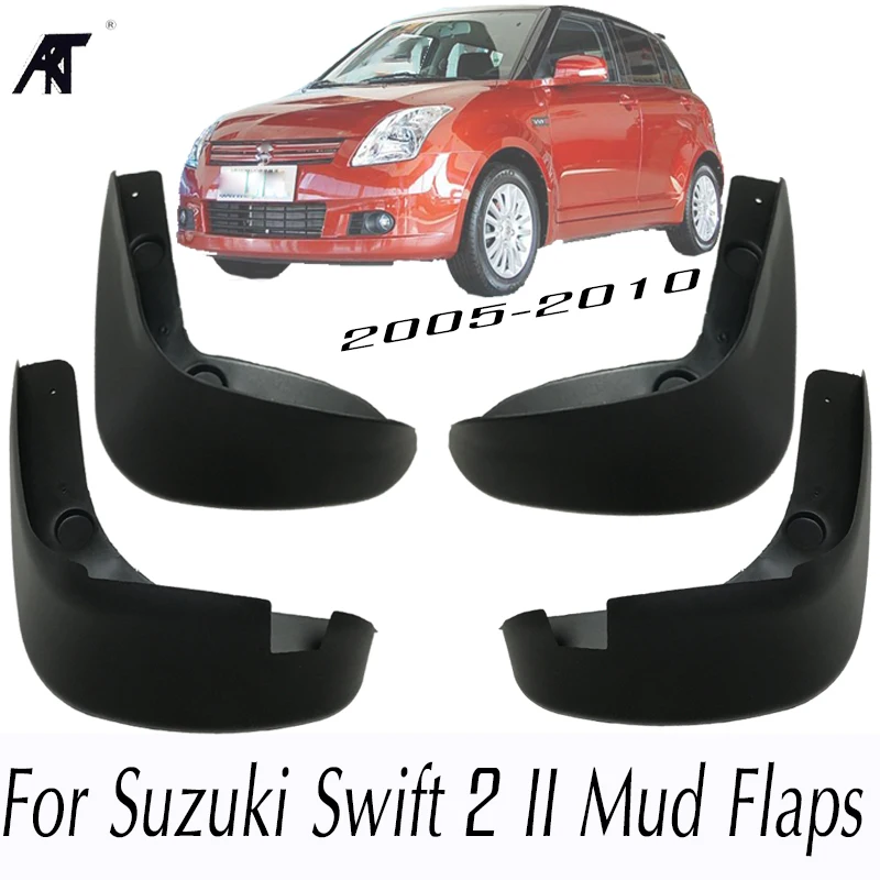 Автомобильные Брызговики для Suzuki Swift 2 II 2005-2010 крыло брызговиков 2006 2007 2008 2009 |