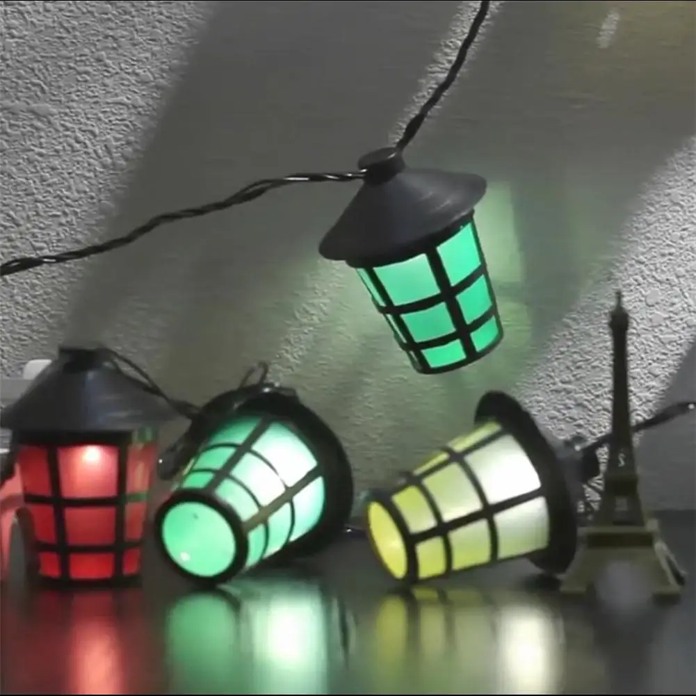 5M 20 Pcs Led Retro Lantern String Lights For New Year,spring Festival