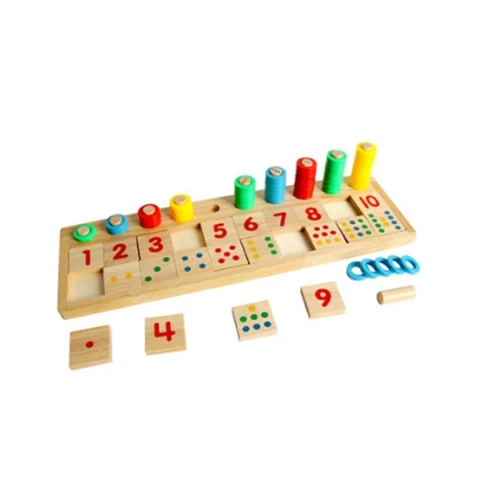GEEK KING Montessori Wooden Digital Matching Building Blocks Kids EducationalGeometric Assembly Matching Cognitive Blocks Toys GEEK KING Montessori Wooden Digital Matching Building Blocks Kids EducationalGeometric Assembly Matching Cognitive Blocks Toys