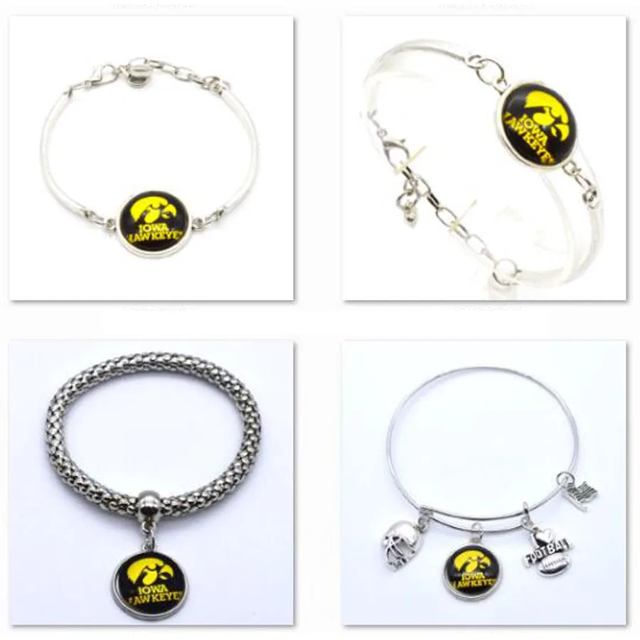 2018 Promotion Jewelry University of Iowa Hawkeye NCAA Charms Sport