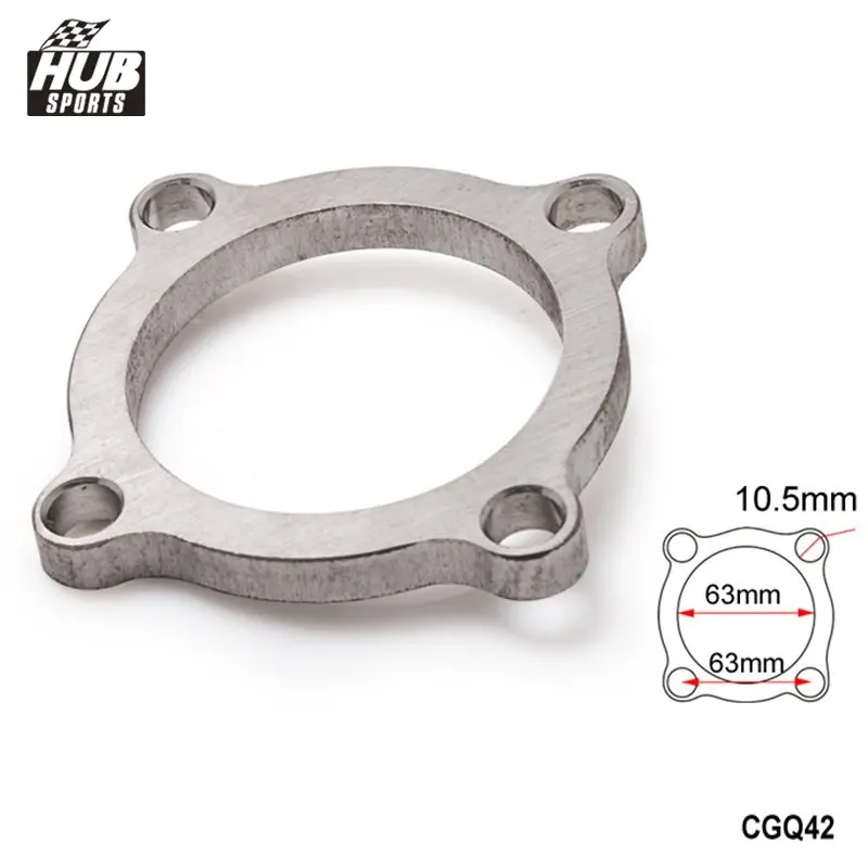 2.5'' 4 Bolt Universal Turbo Exhaust Downpipe Flange For Turbo T3 T3T4