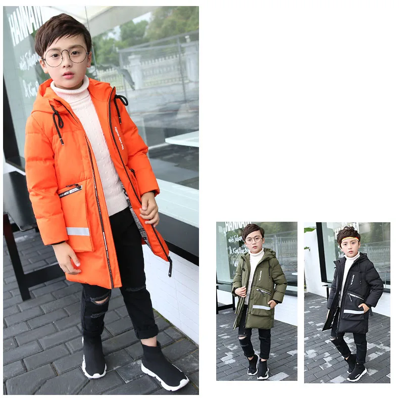 2017 High Quality Hooded Thick Boys Winter Down Coats For Kids Big Pocket Jackets Girls Clothes Children Tops Outerwear Clothing (16)