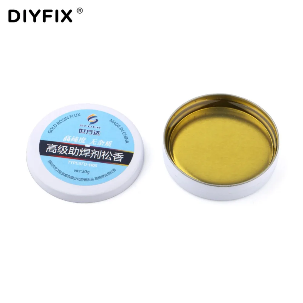 Паяльная паста DIYFIX флюс мягкий канифол экологичные детали для печатных плат
