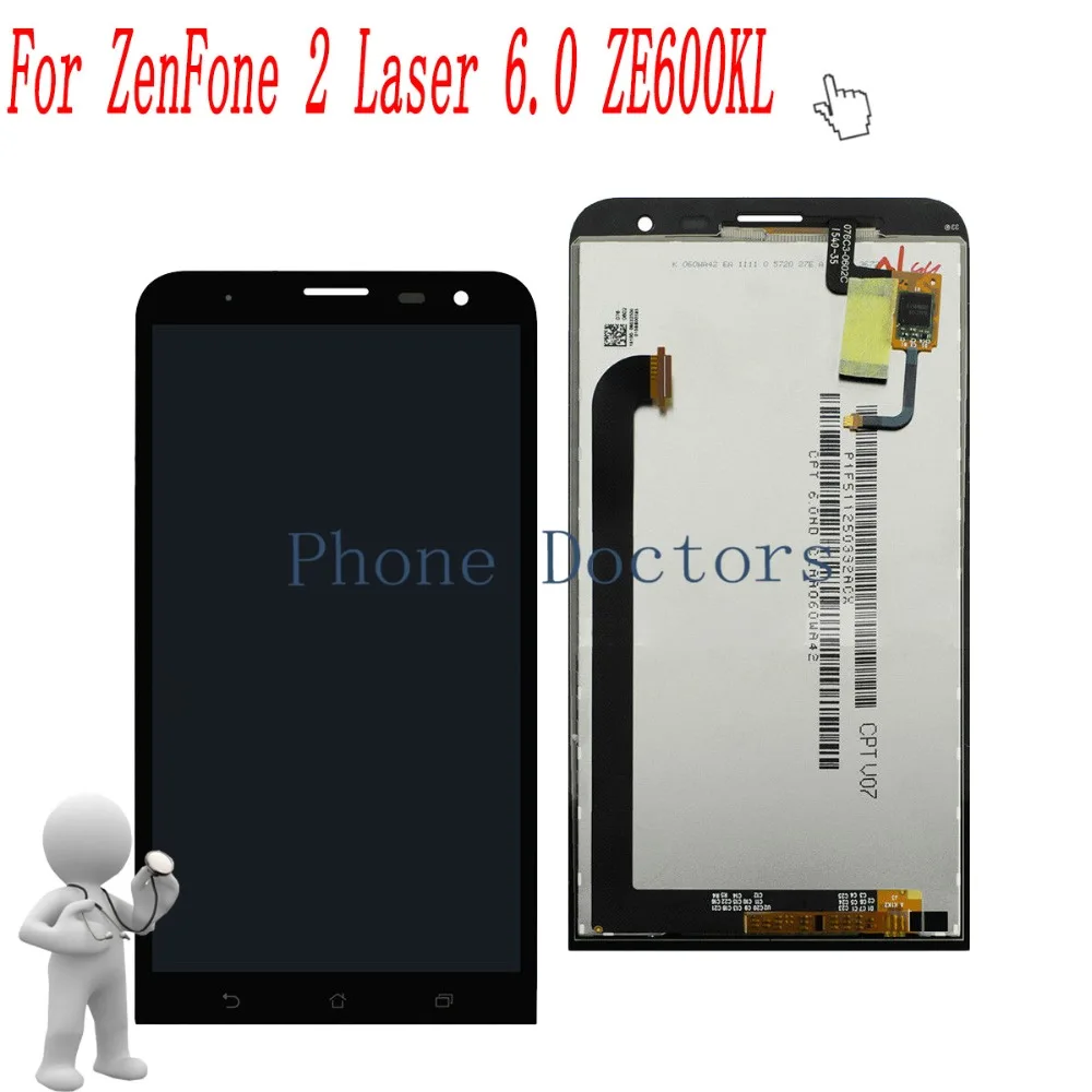 

6.0 inch Full LCD DIsplay+Touch Screen Digitizer Assembly For Asus Zenfone 2 laser 6.0 ZE600kl Z00MD Z00MDD