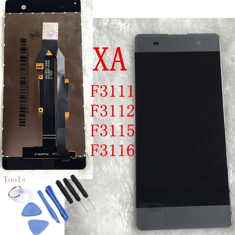

Original LCD For SONY Xperia XA Display Touch Screen Digitizer Assembly Replacement F3111 F3112 F3116 For SONY Xperia XA LCD