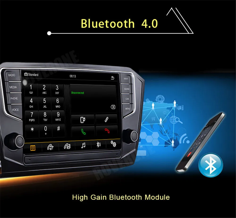 Sale For VW Passat CC B6 B7 For Volkswagen Original MIB 4 Infotainment System Touch Screen Car Navigation Multimedia Player 8