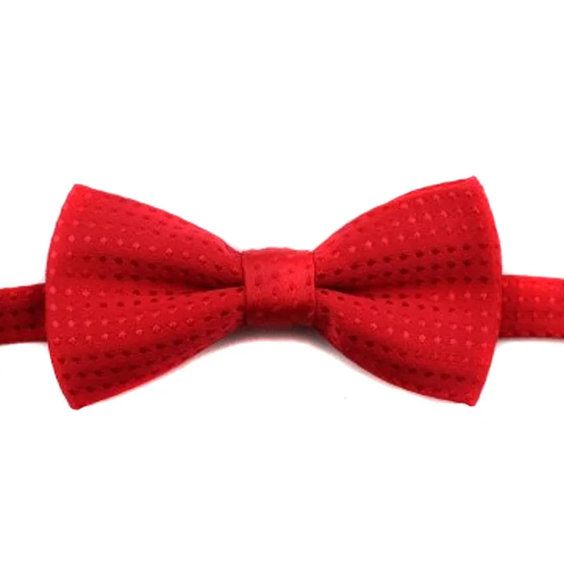 Модный однотонный галстук-бабочка для мужчин, смокинг, детские галстуки для выступлений, волнистые галстуки, галстуки,, Свадебная вечеринка - Цвет: 15
