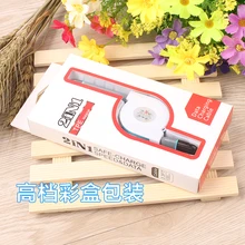 USB линия передачи данных мобильный кабель для зарядки телефона клиенты компании открывают подарки заказной печатный логотип USB кабель Быстрая зарядка