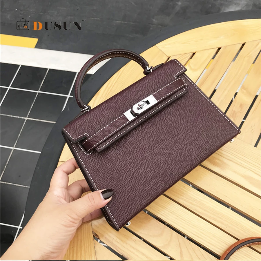 

Women Handbags Luxury Brand Designer Lock Small Soild Women Messenger Bag Lychee Pattern Shoulder Crossbody Bags For Lady Totes