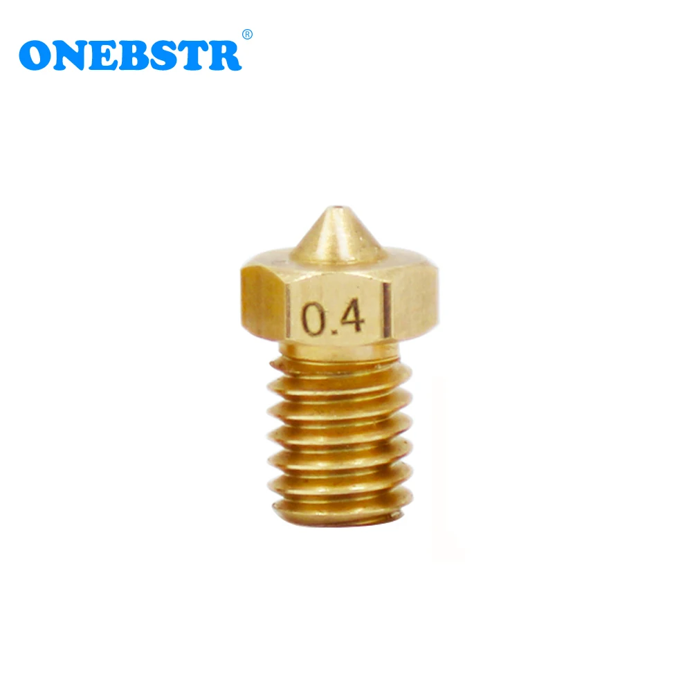 3d طابعة أجزاء Hotend الطارد E 3d V6 j رئيس فوهة نحاسية ل 1.75 ملليمتر 3.0 ملليمتر المورد ABS/PLA خيوط حار المبيعات