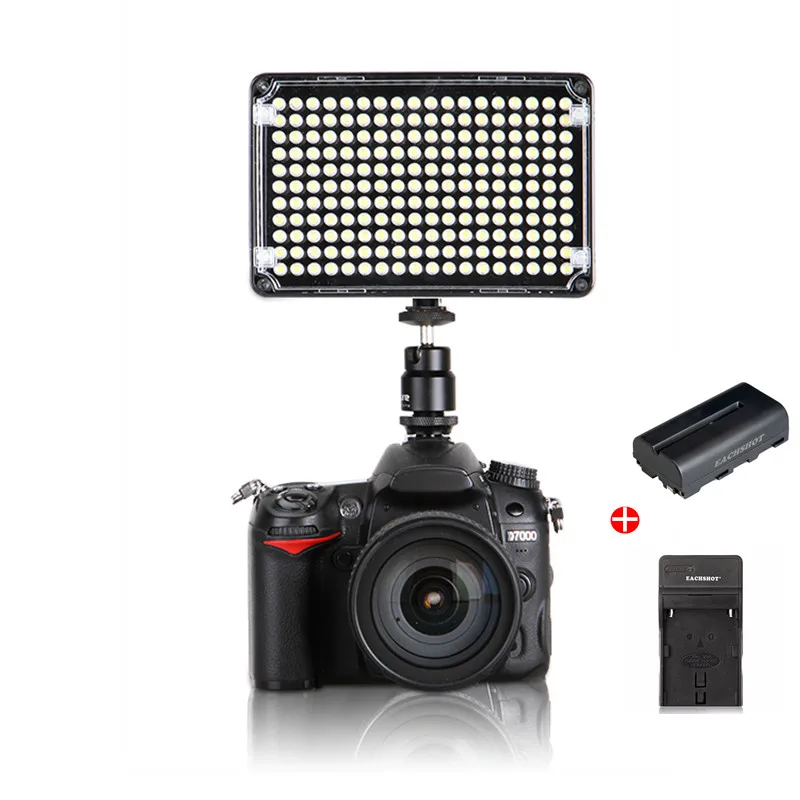 

Aputure AL-H198 Amaran On-camera LED Video Light CRI 95+ for Camcorder Light Photographic Lighting With Battery and Charger