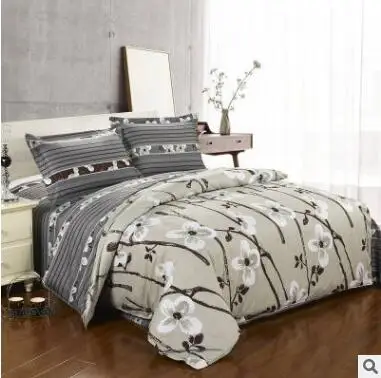 

2017 New Bedding Bed Linen 3/4pcs Bedding Set Duvet Set Bed Set Bed Linen Polyester Duvet Cover Set Without Comforter Almofadas